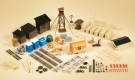42652 Auhagen Variety of different accessories for layout "Treasure Chest"